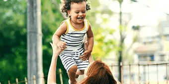 Family protection insurance illustration